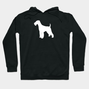 Airedale Terrier Dog Breed Silhouette Hoodie